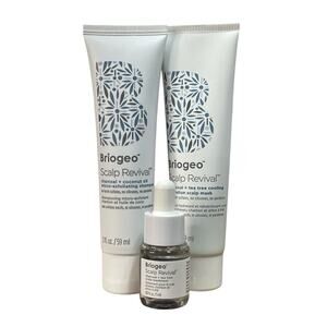 Briogeo Scalp Revival 7-Day Travel Set – 2oz + 2oz + 0.17oz – New